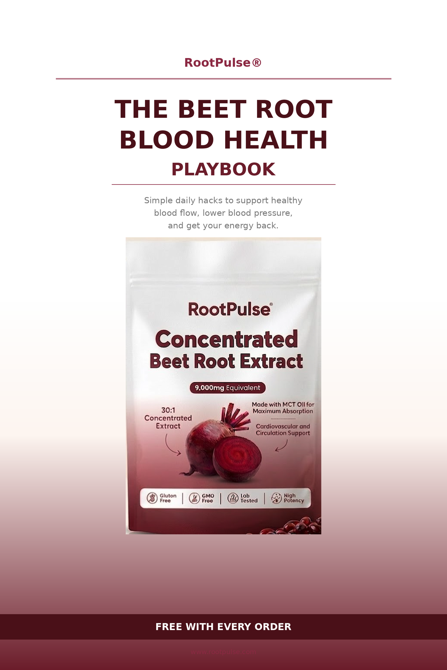 Free Blood Health Ebook